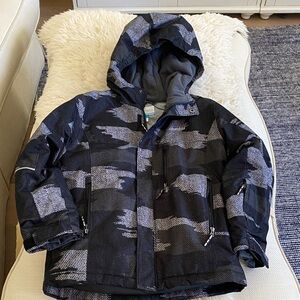 Columbia Kids Black and Gray winter | ski Jacket